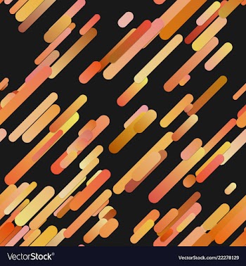 Orange trendy gradient background with diagonal vector image