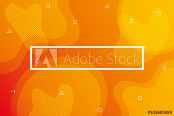 orange vibrant colors background square frame
