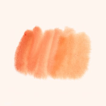 Orange watercolor style banner vector | Free stock vector - 530670