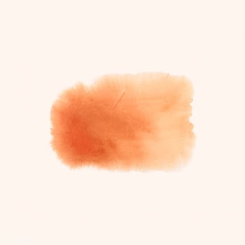 Orange watercolor style banner vector | Free stock vector - 530685