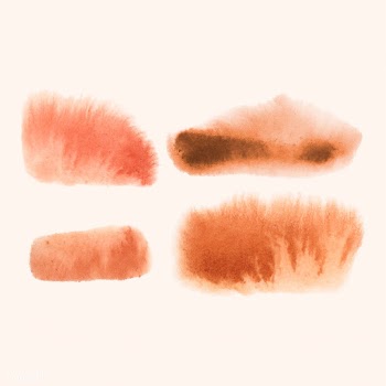 Orange  watercolor style banner vector set | Free stock vector - 530750