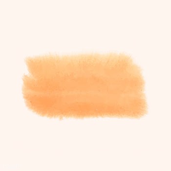 Orange watercolor style banner vector set | Free stock vector - 530791