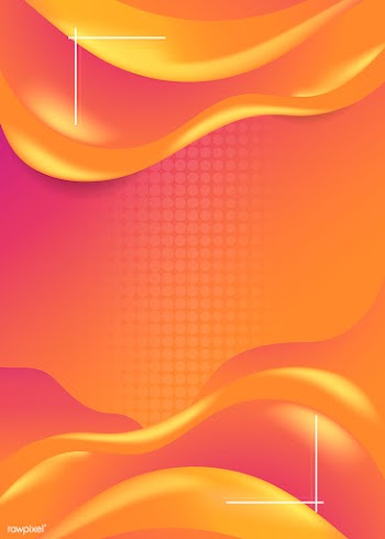 Orange wave background | Free stock vector - 843308