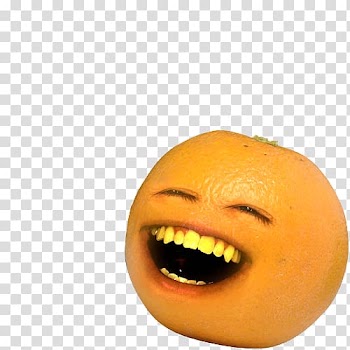 Orange YouTube Laughter Video, oranges transparent background PNG clipart
