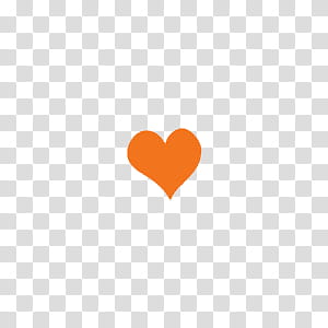 ORANGES oh my, orange heart transparent background PNG clipart