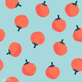 Oranges on blue seamless pattern background v.. | Free stock vector - 516590