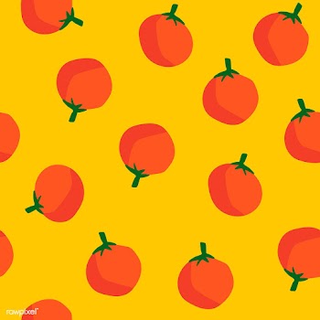 Oranges on yellow seamless pattern background.. | Free stock vector - 516520