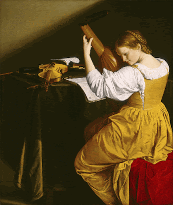Orazio Gentileschi - Il suonatore | Free Photo - rawpixel