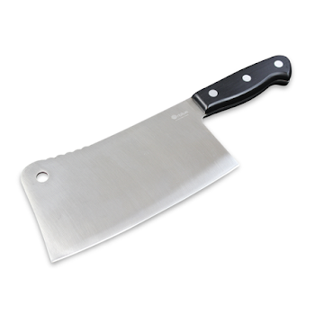 Orblue Stainless Steel Chopper-Cleaver-Butcher Knife, 7-inch Blade ...