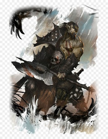 Orc Dungeons & Dragons World of Warcraft Illustration Drawing - world of warcraft 
