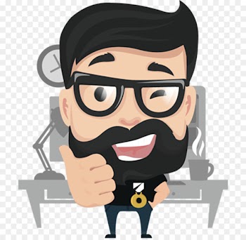 Order Group Pracuj.pl Moustache Labor Illustration - friendly cooperation 