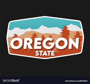 oregon state with beautiful view