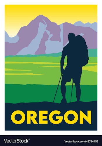 oregon state with beautiful view