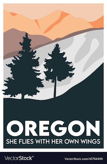 oregon state with beautiful view