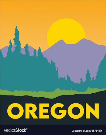 oregon state with beautiful view