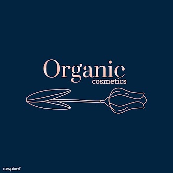 Organic cosmetics logo design | Free stock vector - 591882