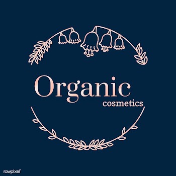 Organic cosmetics logo design | Free stock vector - 591895