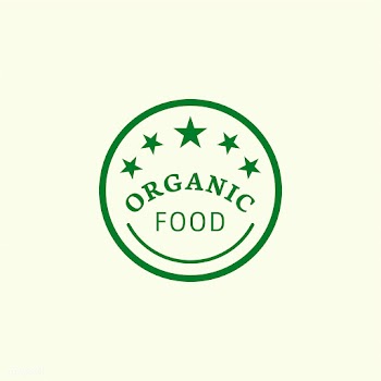 Organic food badge emblem illustration | Free stock vector - 463444