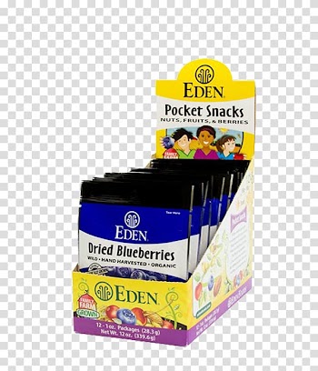 Organic food Eden Foods Inc. Dried Fruit Blueberry, Blueberry Dry transparent background PNG clipart
