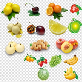 Organic food Fruit Vegetable Ripening, 3d fruits Silhouette transparent background PNG clipart