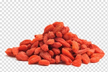 Organic food Goji Berry Dried Fruit Health, goji berries transparent background PNG clipart