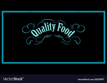 Organic food natural product icon and element for vector image