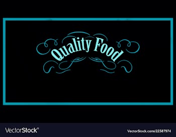 Organic food natural product icon and element for vector image