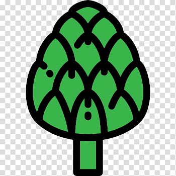 Organic food Vegetable Computer Icons Artichoke, A green vegetable transparent background PNG clipart