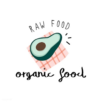 Organic food with an avocado vector | Free stock vector - 537998