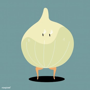 Organic onion cartoon character vector | Free stock vector - 538556