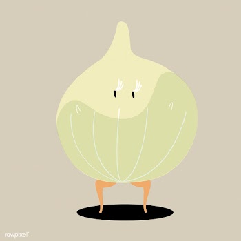 Organic onion cartoon character vector | Free stock vector - 538660