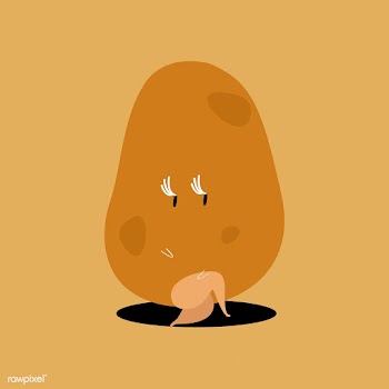 Organic potato cartoon character vector | Free stock vector - 538670