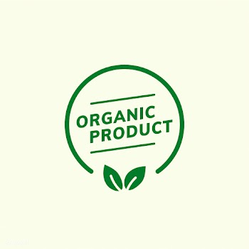 Organic product badge emblem illustration | Free stock vector - 463446