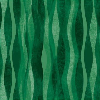 Organic Wavy Pattern in Muted Greens