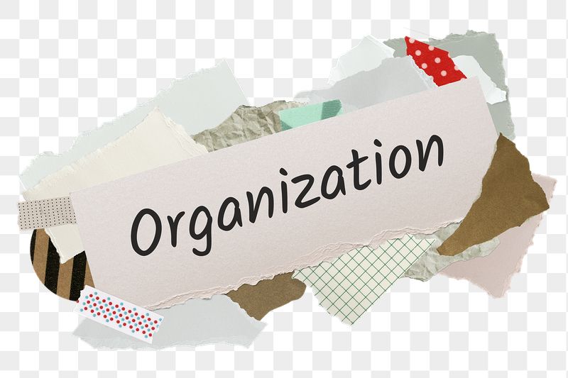 Organization png word sticker, aesthetic | Free PNG - rawpixel