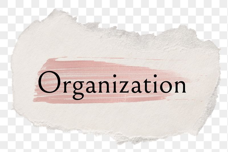 Organization png word sticker typography, | Free PNG - rawpixel