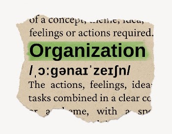 Organization ripped dictionary, editable word | Free PSD - rawpixel