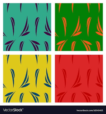 Oriental assembly of patterns vector image