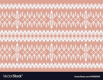 oriental ethnic geometry ikat seamless pattern