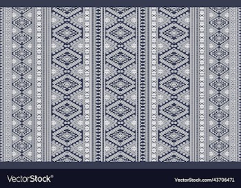 oriental ethnic geometry ikat seamless pattern