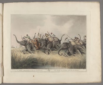 Oriental field sports (1807) print | Free Photo - rawpixel