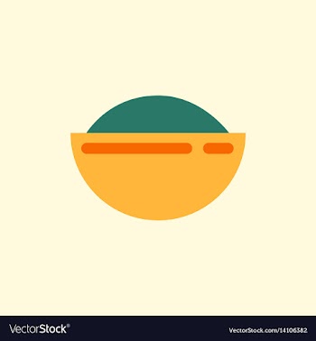 Oriental fried rice vector image