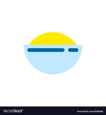 Oriental fried rice vector image