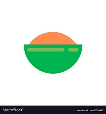 Oriental fried rice vector image