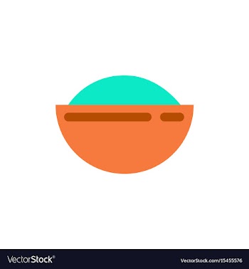 Oriental fried rice vector image