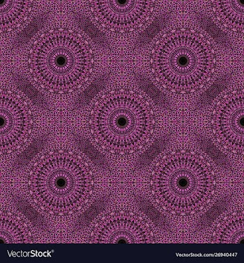 Oriental geometrical abstract pink mandala vector image