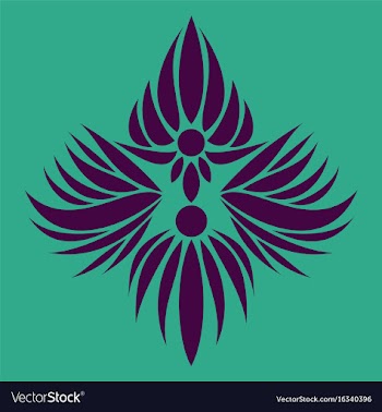 Oriental pattern vector image