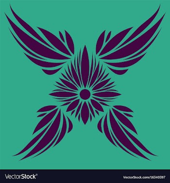 Oriental pattern vector image