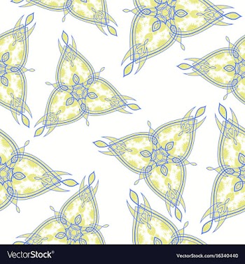 Oriental pattern vector image