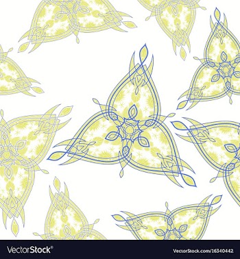 Oriental pattern vector image